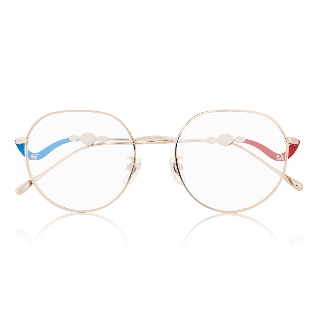 TOY STORY | OWNDAYS Gold Full Rim Boston right side